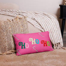 Load image into Gallery viewer, &quot;Ho Ho Ho&quot; Pillow by Maraillustrations
