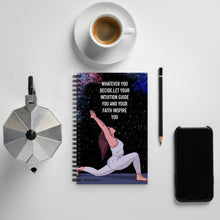 Load image into Gallery viewer, &quot;Intuition&quot; Spiral notebook by Maraillustrations
