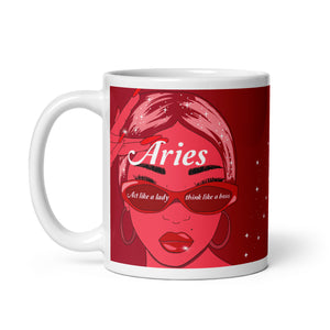 "Aries" Mug by Maraillustrations