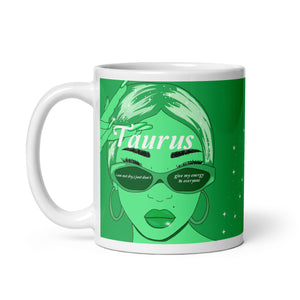 "Taurus" Mug by Maraillustrations