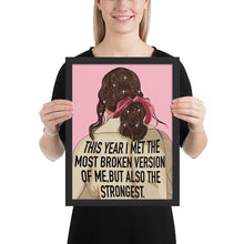 Load image into Gallery viewer, &quot;This Year&quot; Framed poster by Maraillustrations

