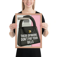 Load image into Gallery viewer, &quot;Their opinions&quot; Framed poster by Maraillustrations
