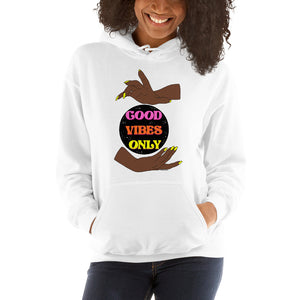 "Good vibes only" Hoodie by Maraillustrations