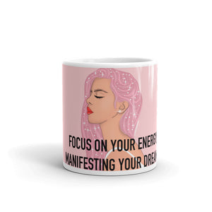 "Manifesting your dreams" Mug by Maraillustrations