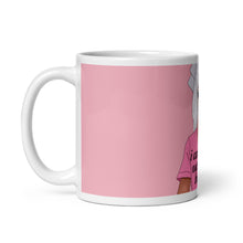 Load image into Gallery viewer, &quot;I&#39;m busy&quot; White glossy mug by Maraillustrations
