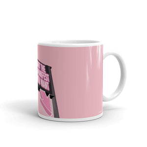 "Never doubt" White glossy mug by Maraillustrations