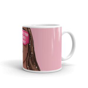 "No one is you" White glossy mug by Maraillustrations