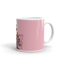 Load image into Gallery viewer, &quot;Intentions&quot; White glossy mug by Maraillustrations
