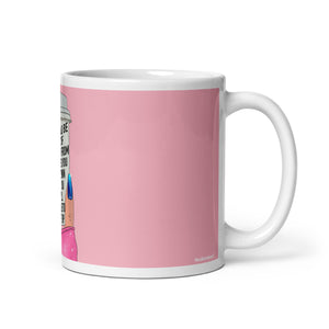 "You should be proud" White glossy mug by Maraillustrations